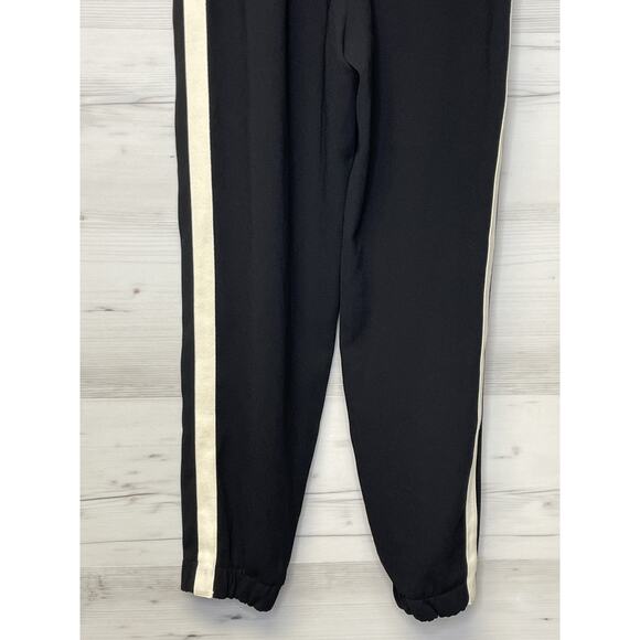 Zara Woman Pants Womens Small Pull On Elastic Waist Tapered Jogger Stripe SAM 83 - Picture 13 of 13